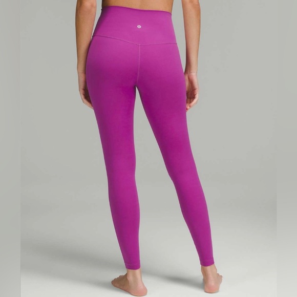 LULULEMON Align High Rise Legging Pant 28" Vivid Plum size 4 - Picture 1 of 7